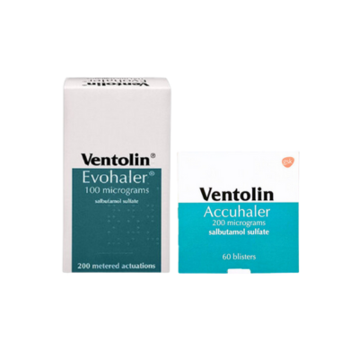 Ventolin Inhaler & Accuhaler